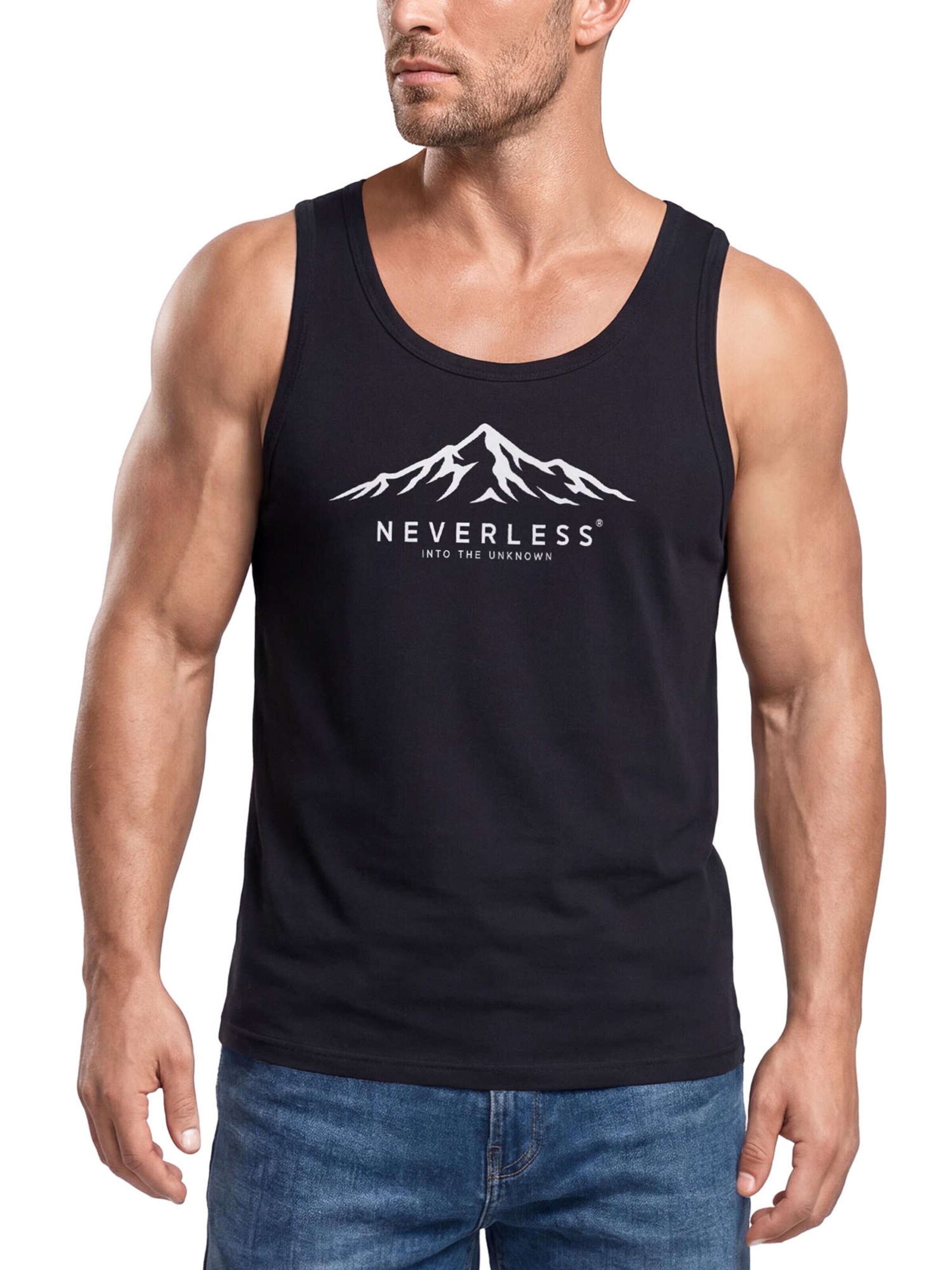 Neverless Shirt 'Unknown' in Black: front