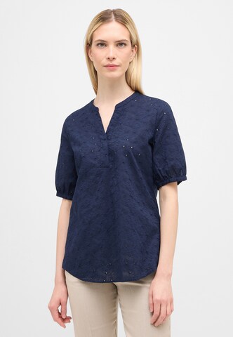 ETERNA Blouse in Blauw: voorkant