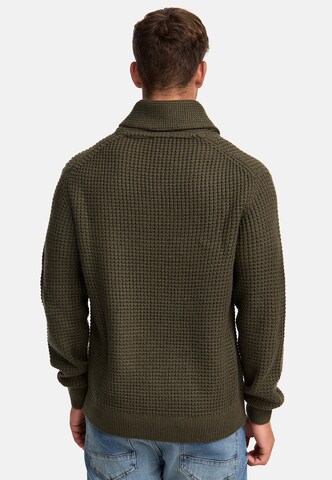 INDICODE JEANS Trui 'Brockly' in Groen