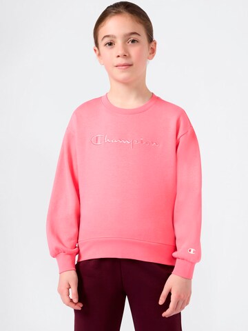 Champion Authentic Athletic Apparel Sweatshirt i rosa: framsida