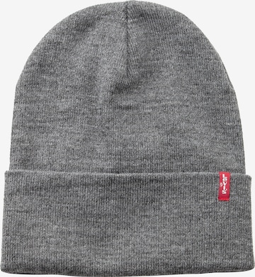 LEVI'S ® Beanie 'Slouchy' in Grey: front