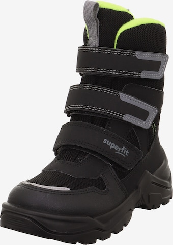 juoda SUPERFIT Sniego batai 'SNOW MAX': priekis