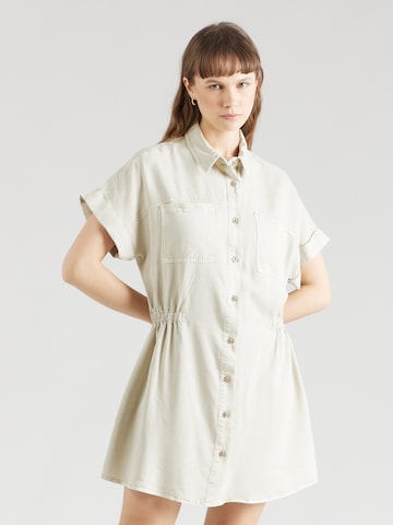 Robe-chemise 'ROKEDE' LTB en beige : devant