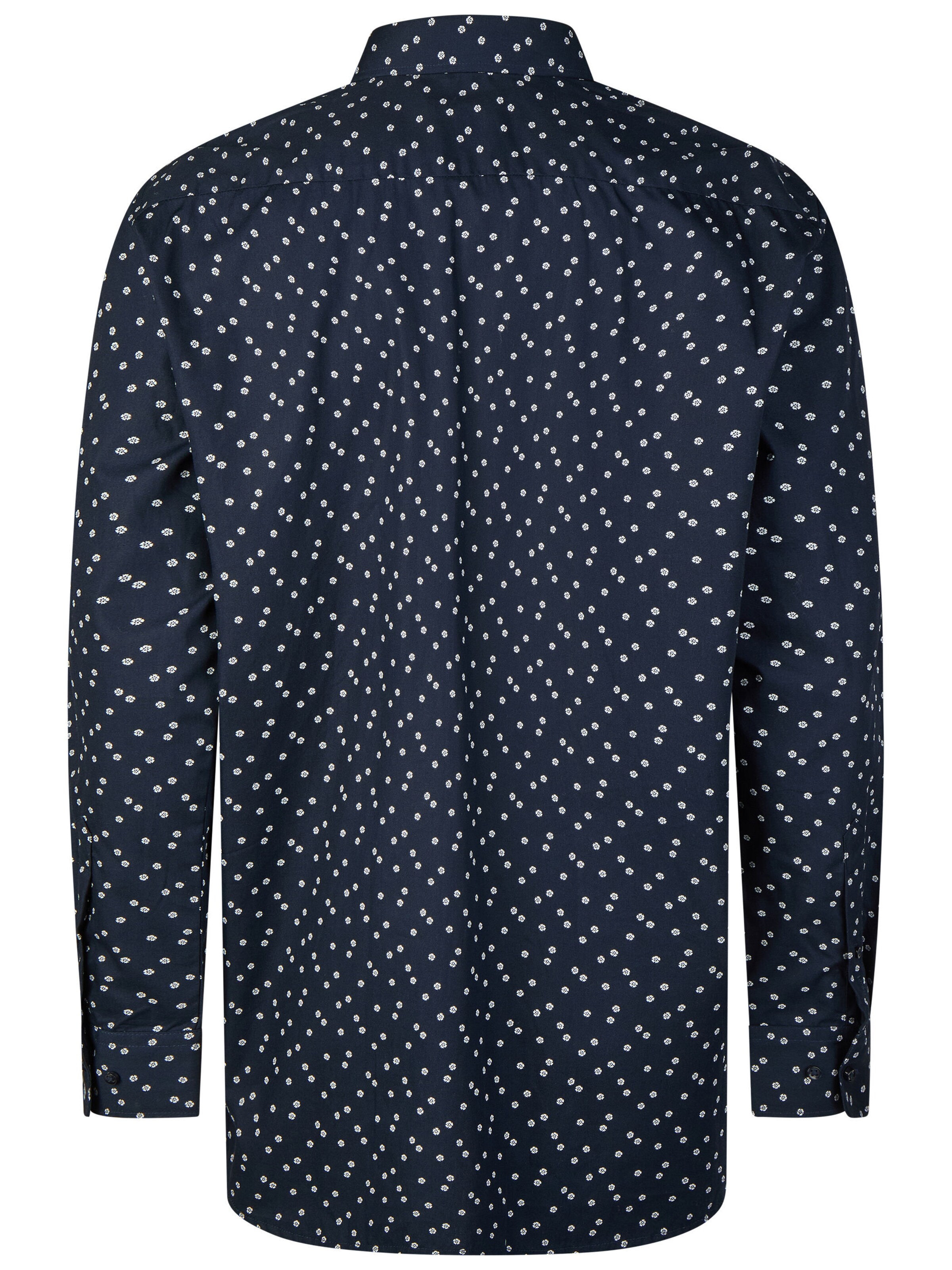 PIERRE CARDIN Regular Fit Hemd in Blau