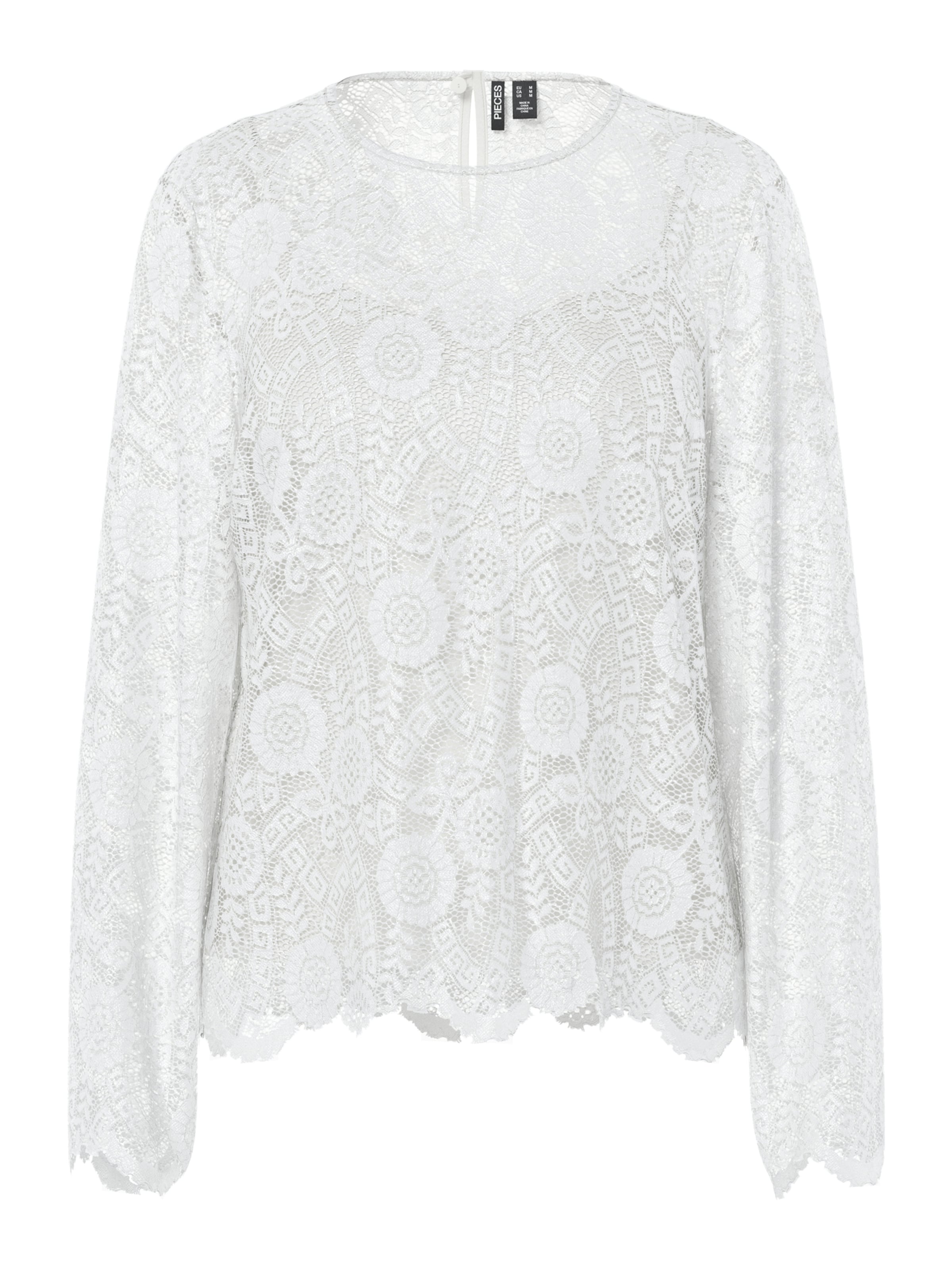 PIECES - Camiseta 'PCOLLINE' en blanco: frente