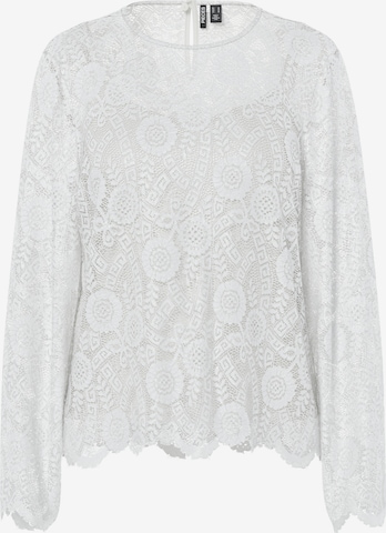 PIECES Shirts 'PCOLLINE' i hvid: forside