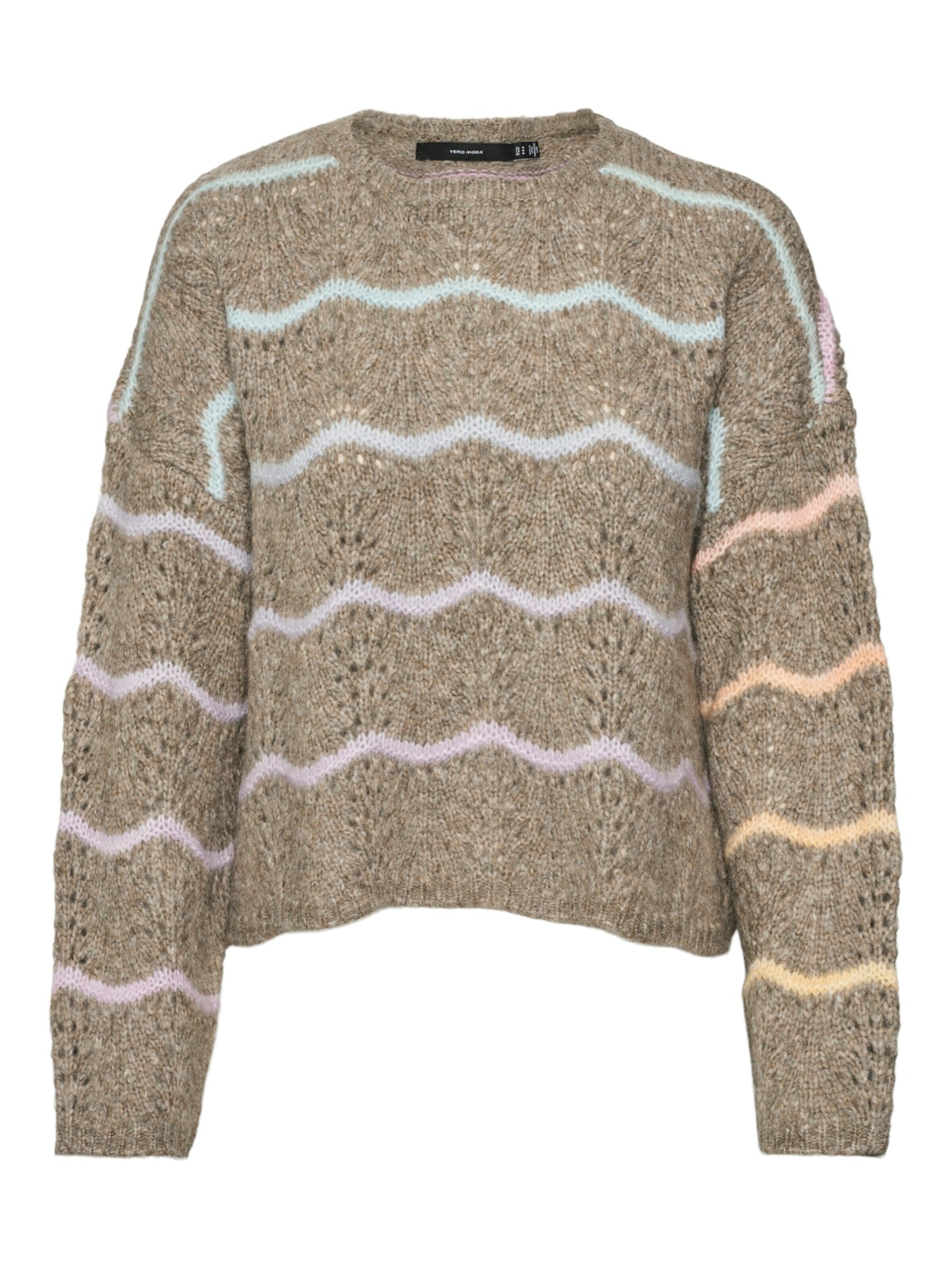 VERO MODA Trui in S in de kleur Bruin, Productweergave