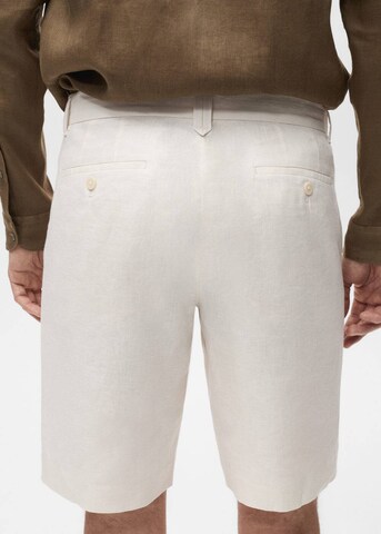 MANGO MAN Regular Shorts 'Carp' in Weiß