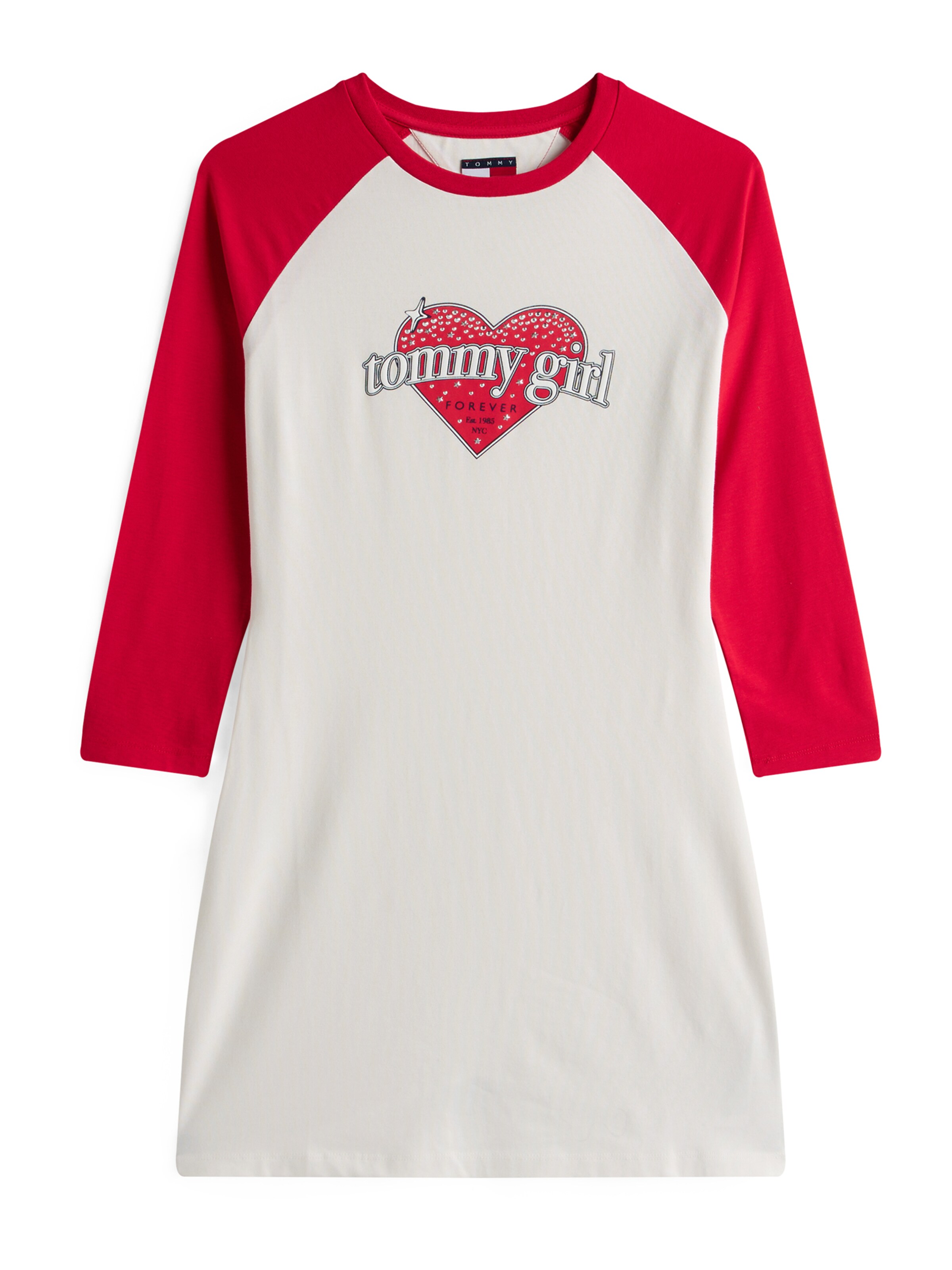 Tommy Jeans Klänning i vit: framsida