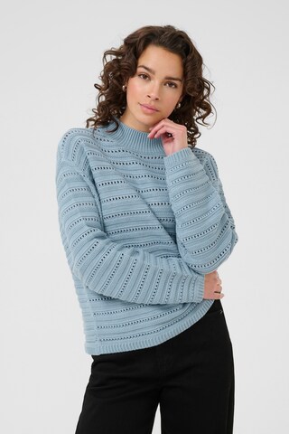 Pull-over 'Dolly' Kaffe en bleu