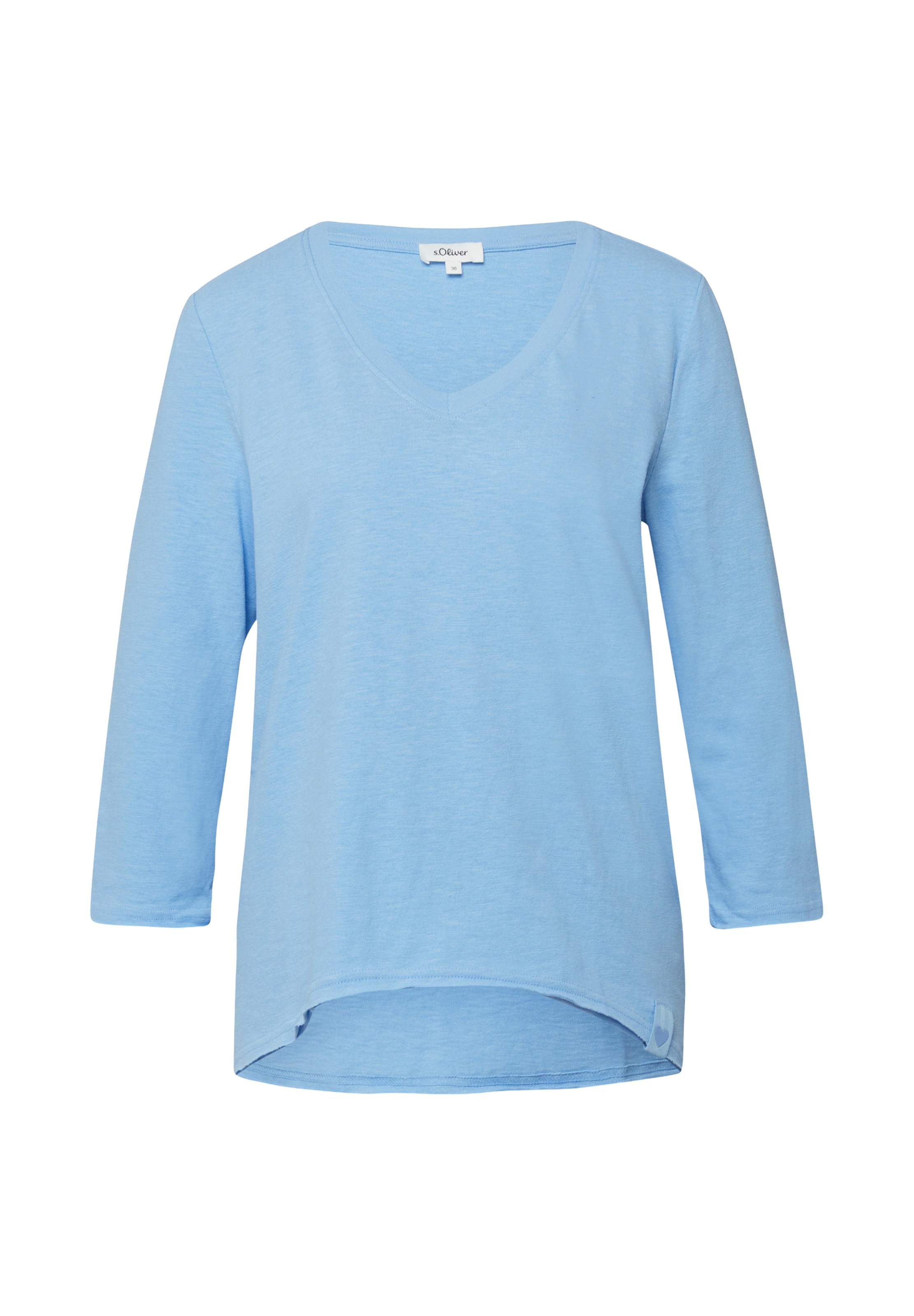 s.Oliver Shirt in Blau: Vorderseite