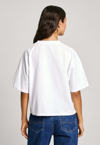 Maglietta 'ELIN' di Pepe Jeans in bianco