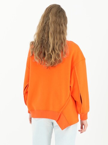 Sweat-shirt 'Freya' MISH en orange