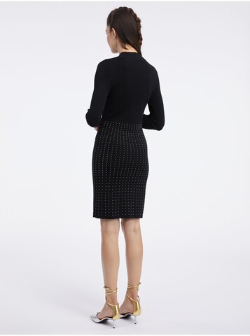 Orsay Knitted dress in Black