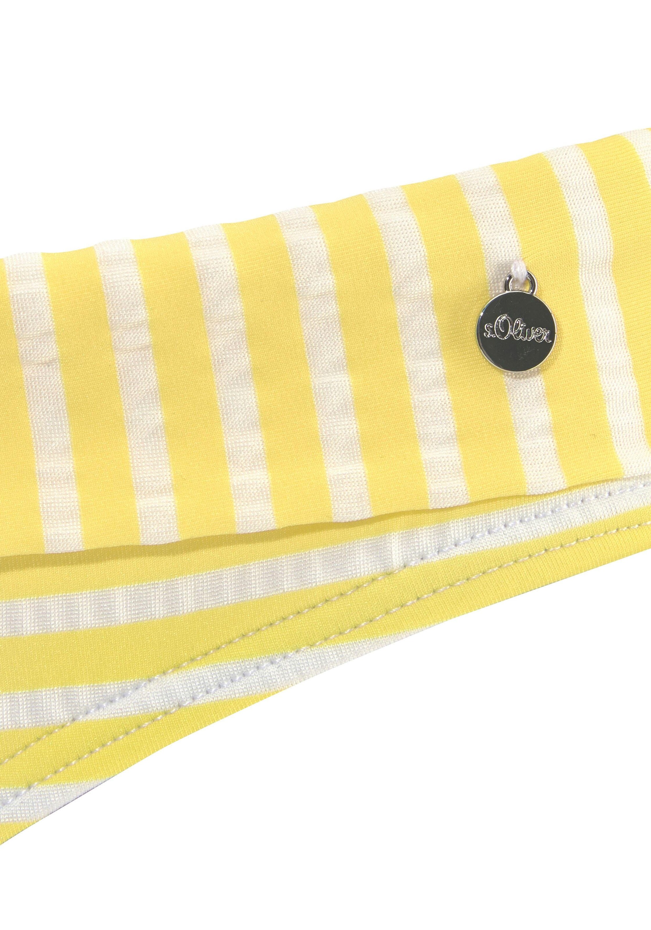s.Oliver T-shirt Bikini in Geel