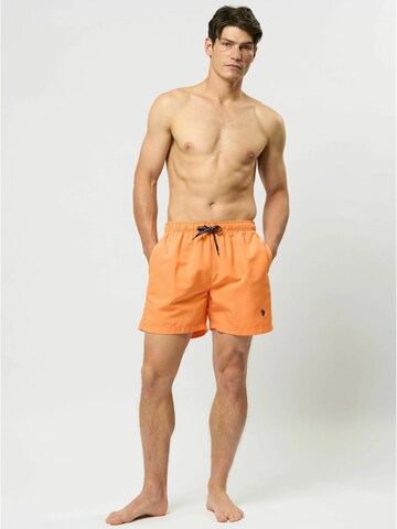 U.S. POLO ASSN. Badeshorts 'Aza' i orange