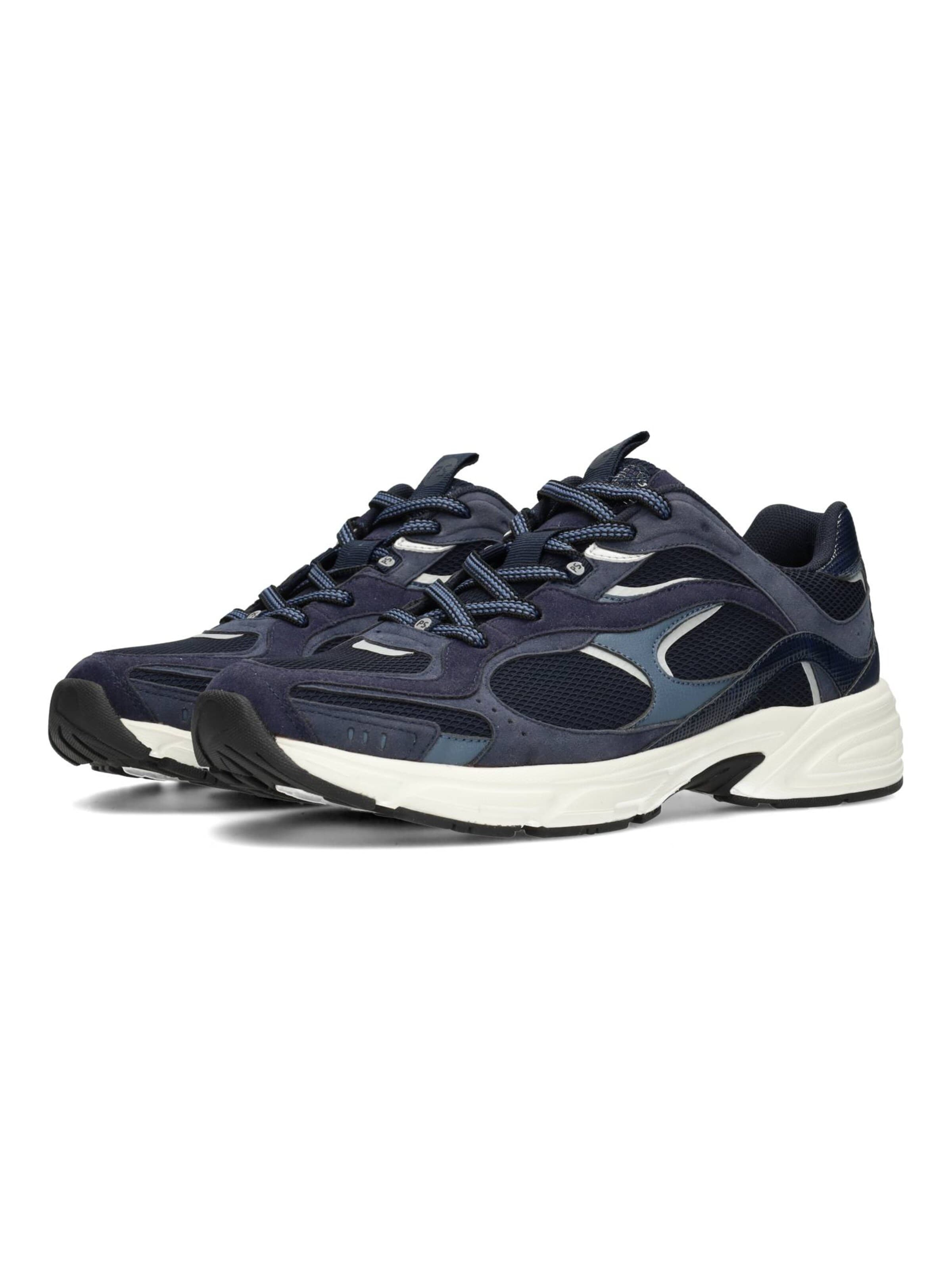 Poelman Sneakers laag 'Dean' in Blauw