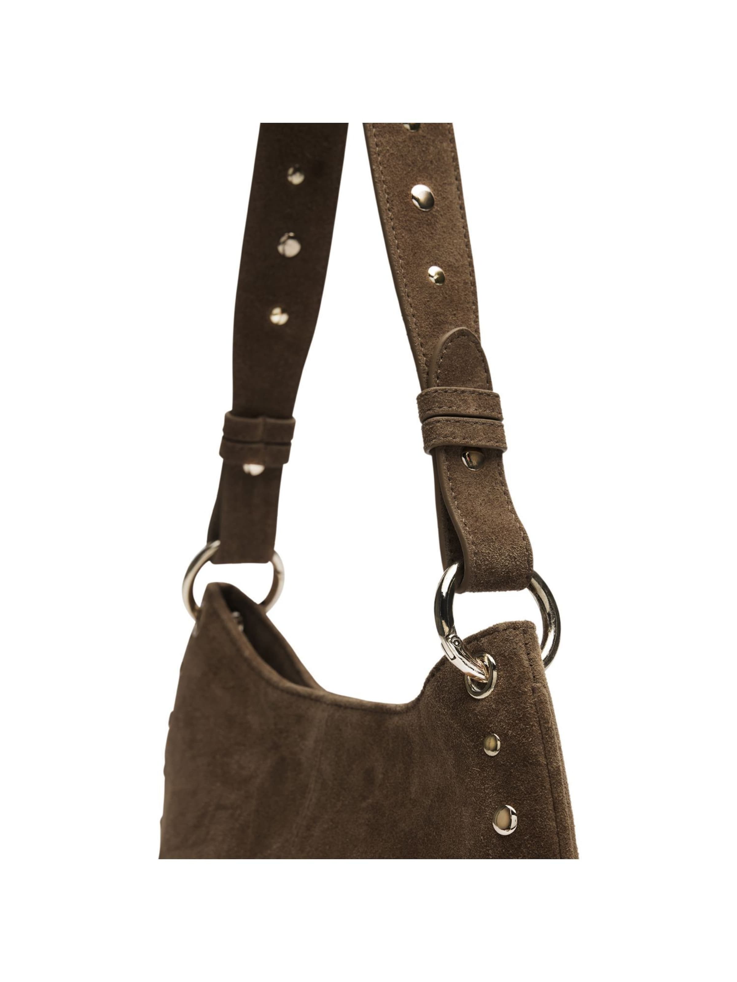 MANFIELD Schoudertas in Bruin