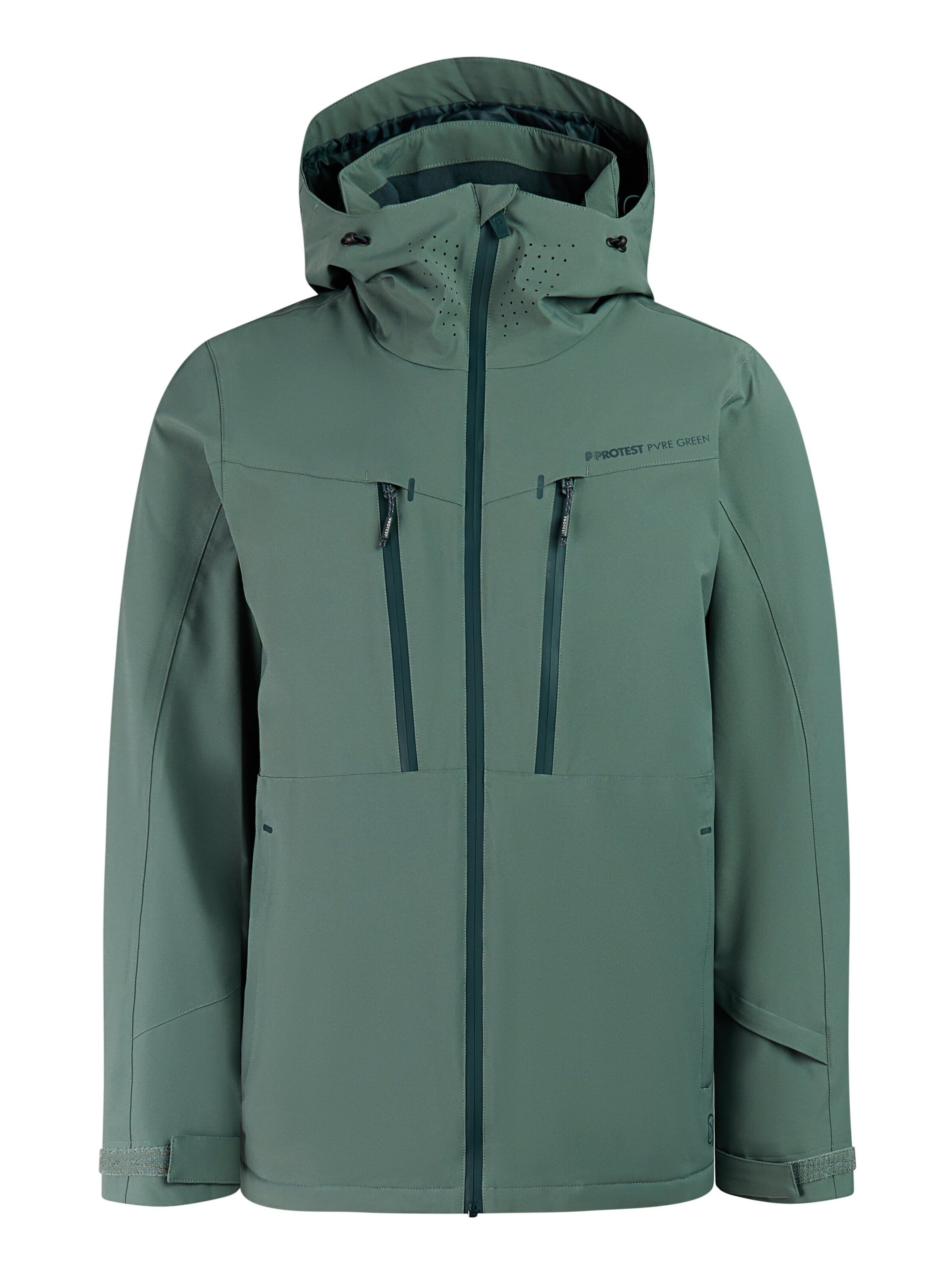 Veste de sport 'PRTTIMOTHY' PROTEST en vert : devant