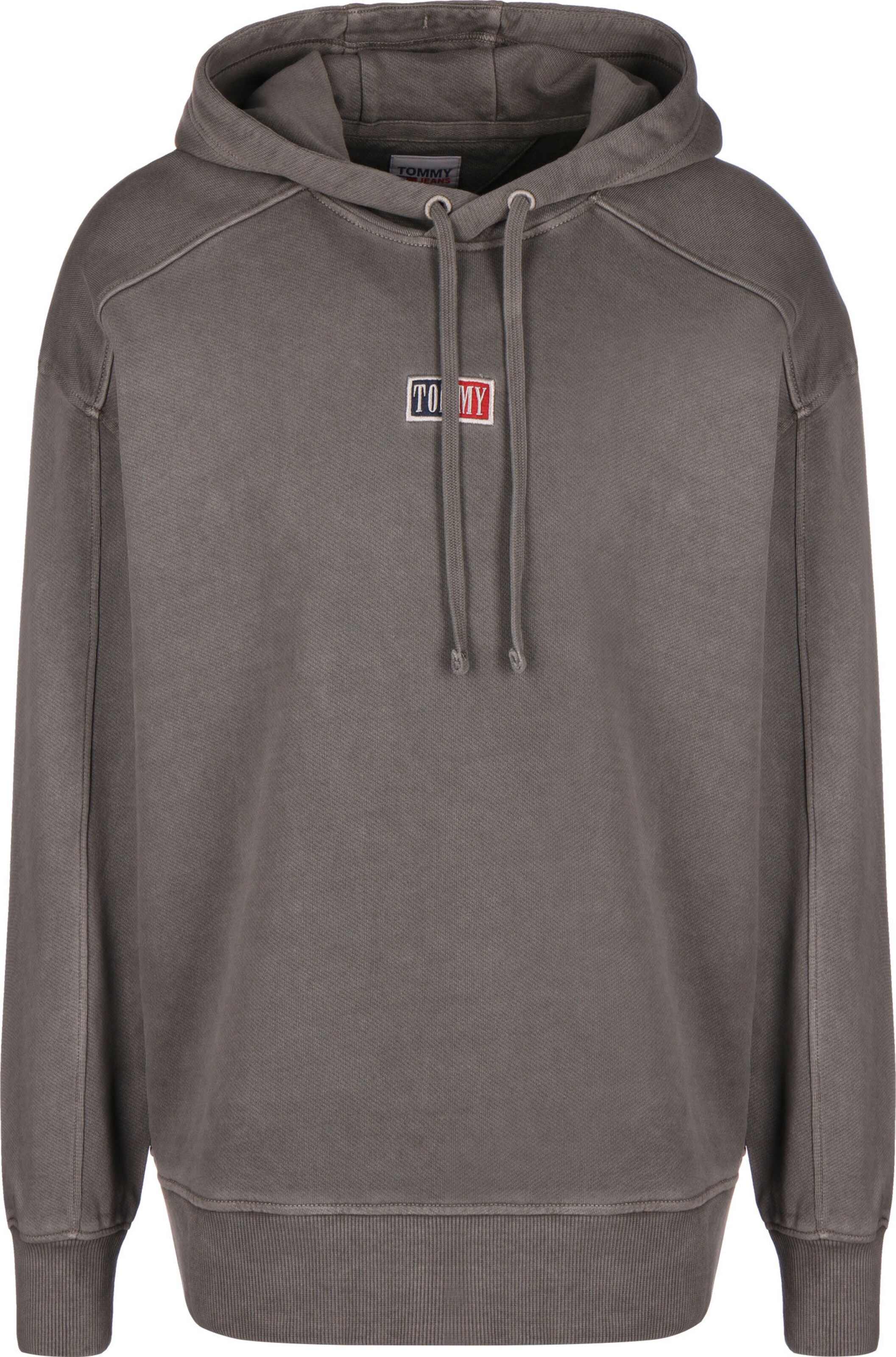 TOMMY HILFIGER Суичър в сиво: отпред