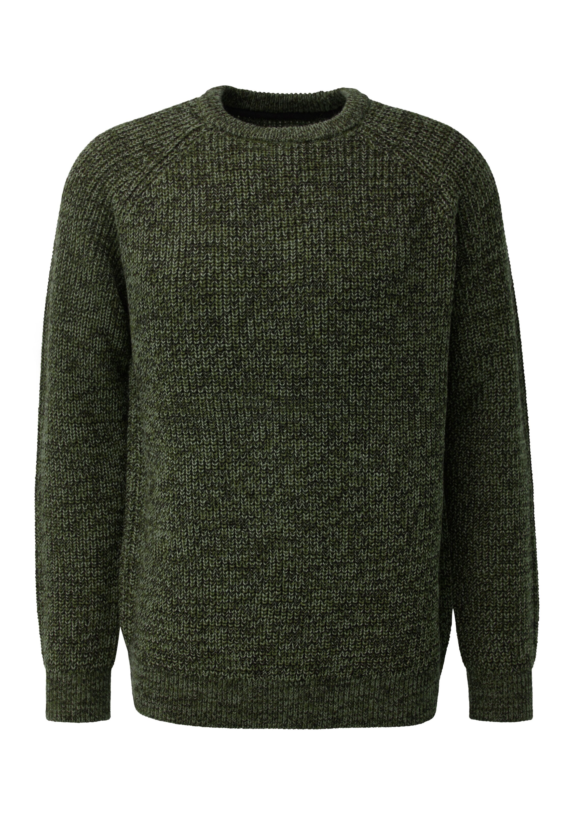 QS Pullover in Grün: Vorderseite