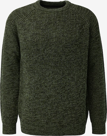 QS Pullover in Grün: Vorderseite