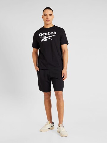 Reebok Футболка в Черный