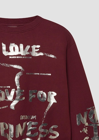 Sweat-shirt s.Oliver en rouge