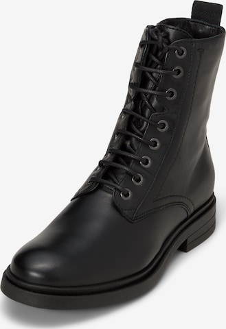 Marc O'Polo Schnürstiefelette 'Paula' in Schwarz: Vorderseite