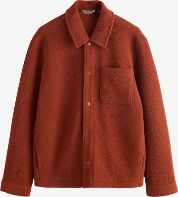 Veste en polaire Next en rouge : devant