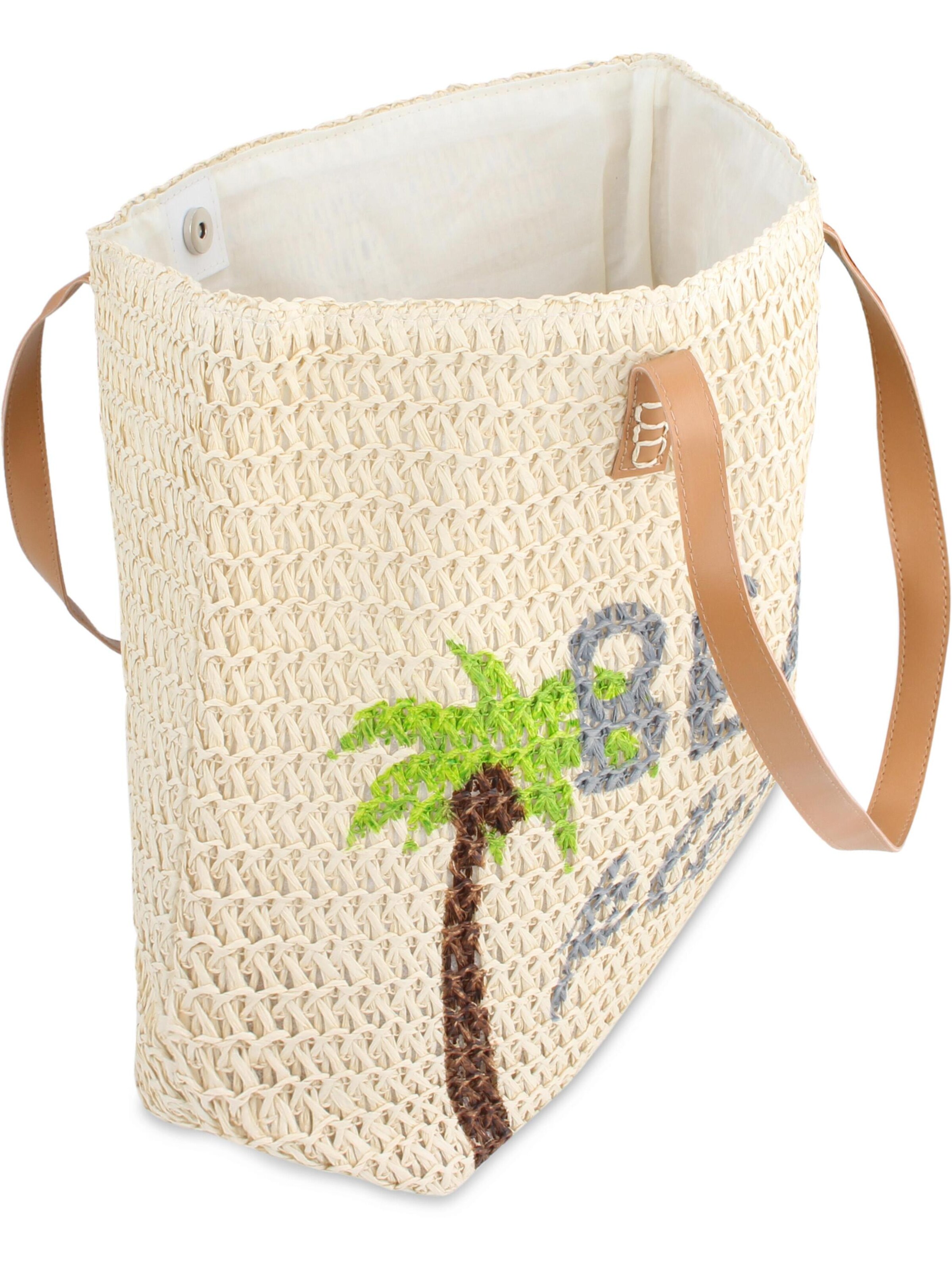 normani Beach Bag in Beige
