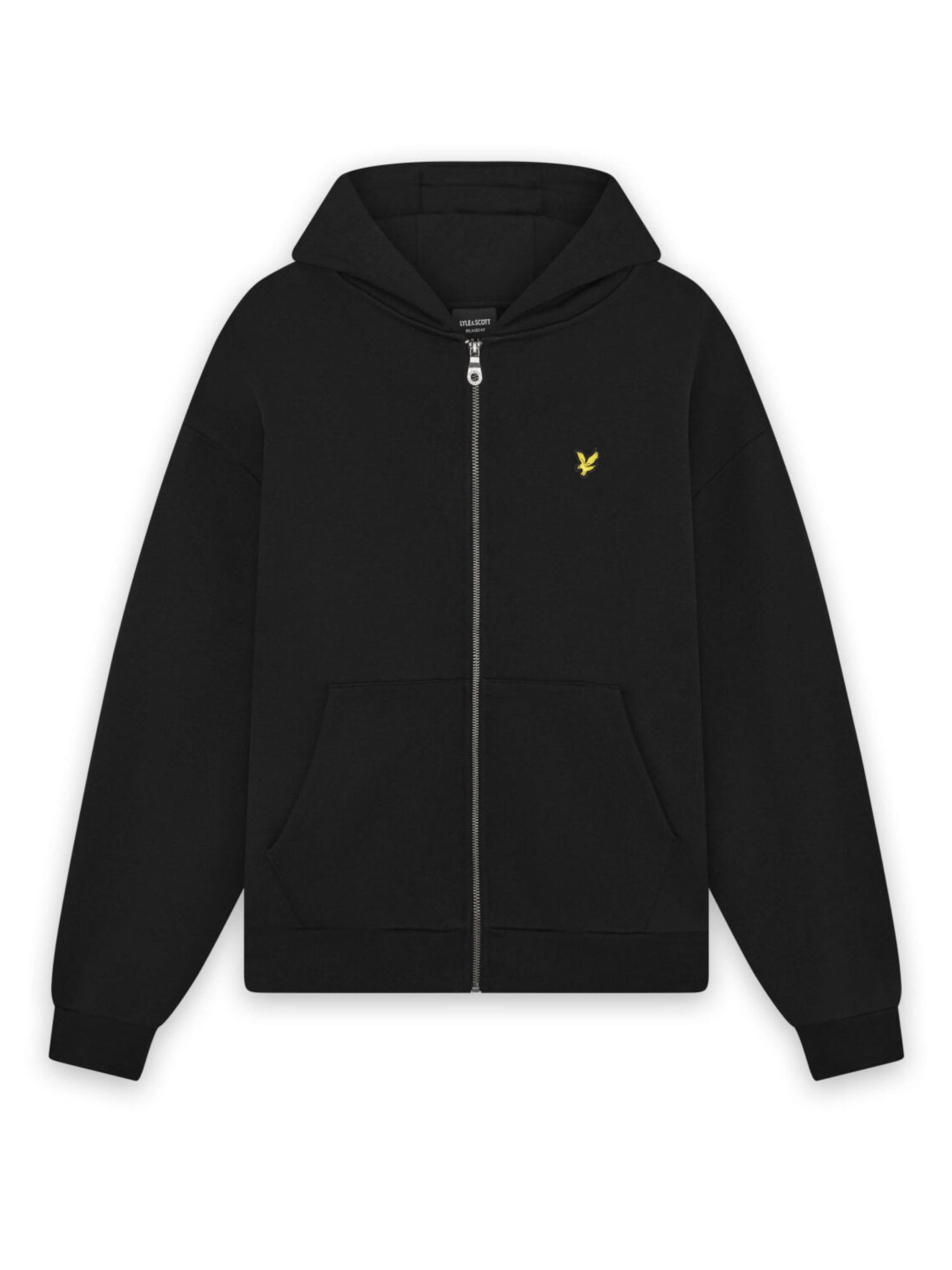 Veste de survêtement Lyle & Scott en noir : devant