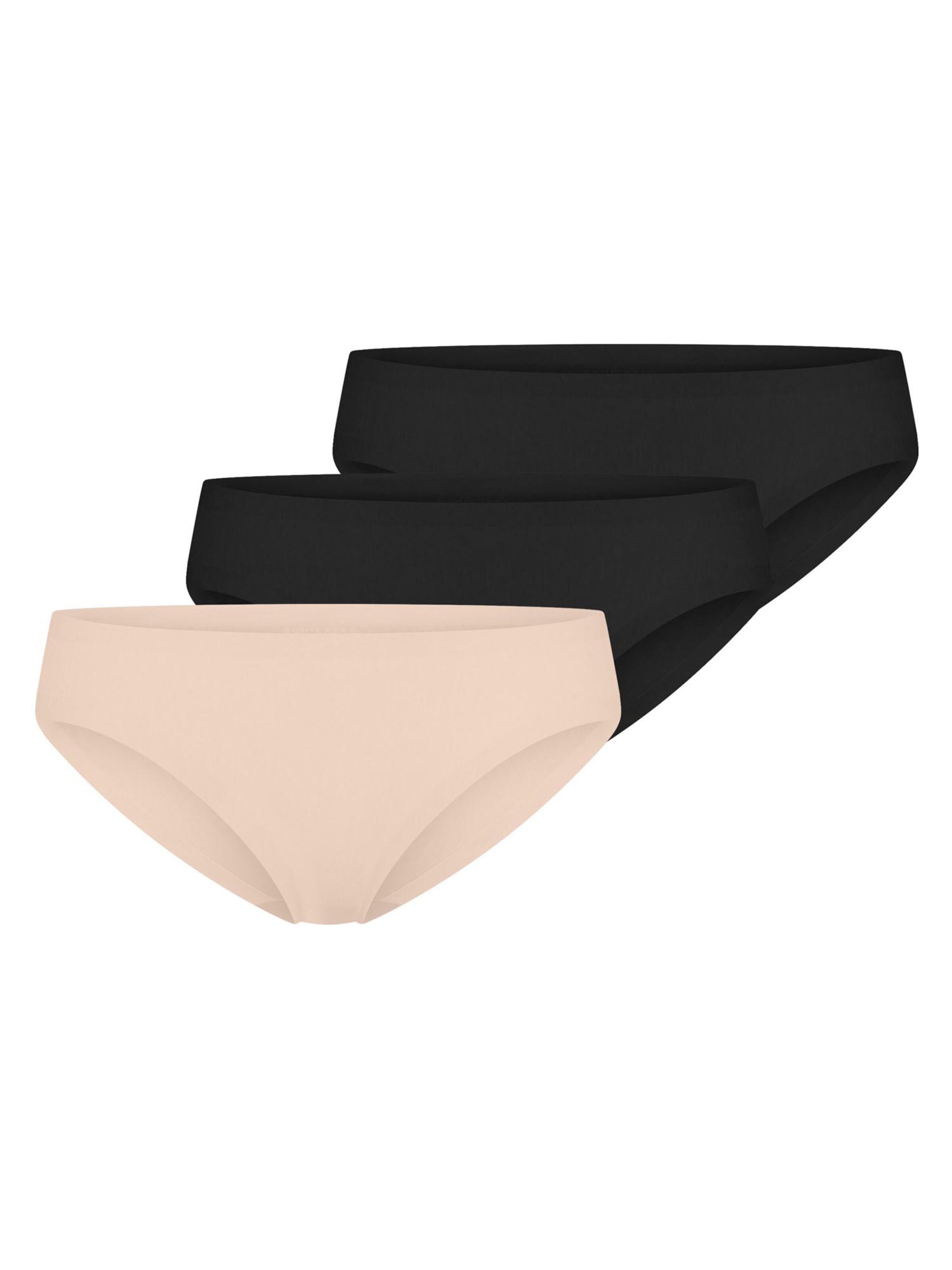 SCHIESSER Panty 'Invisible Light' in Black: front