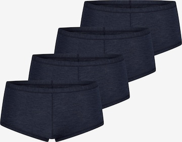 SCHIESSER Boyshorts 'Personal Fit' in Blue: front