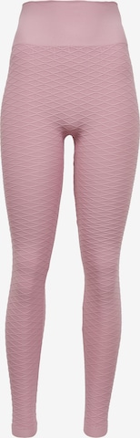 Leif Nelson Skinny Leggings in Roze: voorkant