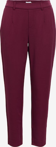 OBJECT Slimfit Laskoshousut 'OBJILisa' värissä punainen: etupuoli