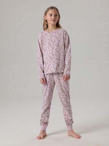Pyjama NAME IT en violet : devant