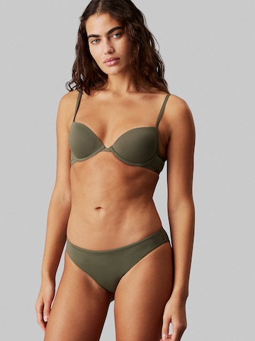 Bas de bikini Calvin Klein Swimwear en vert : devant