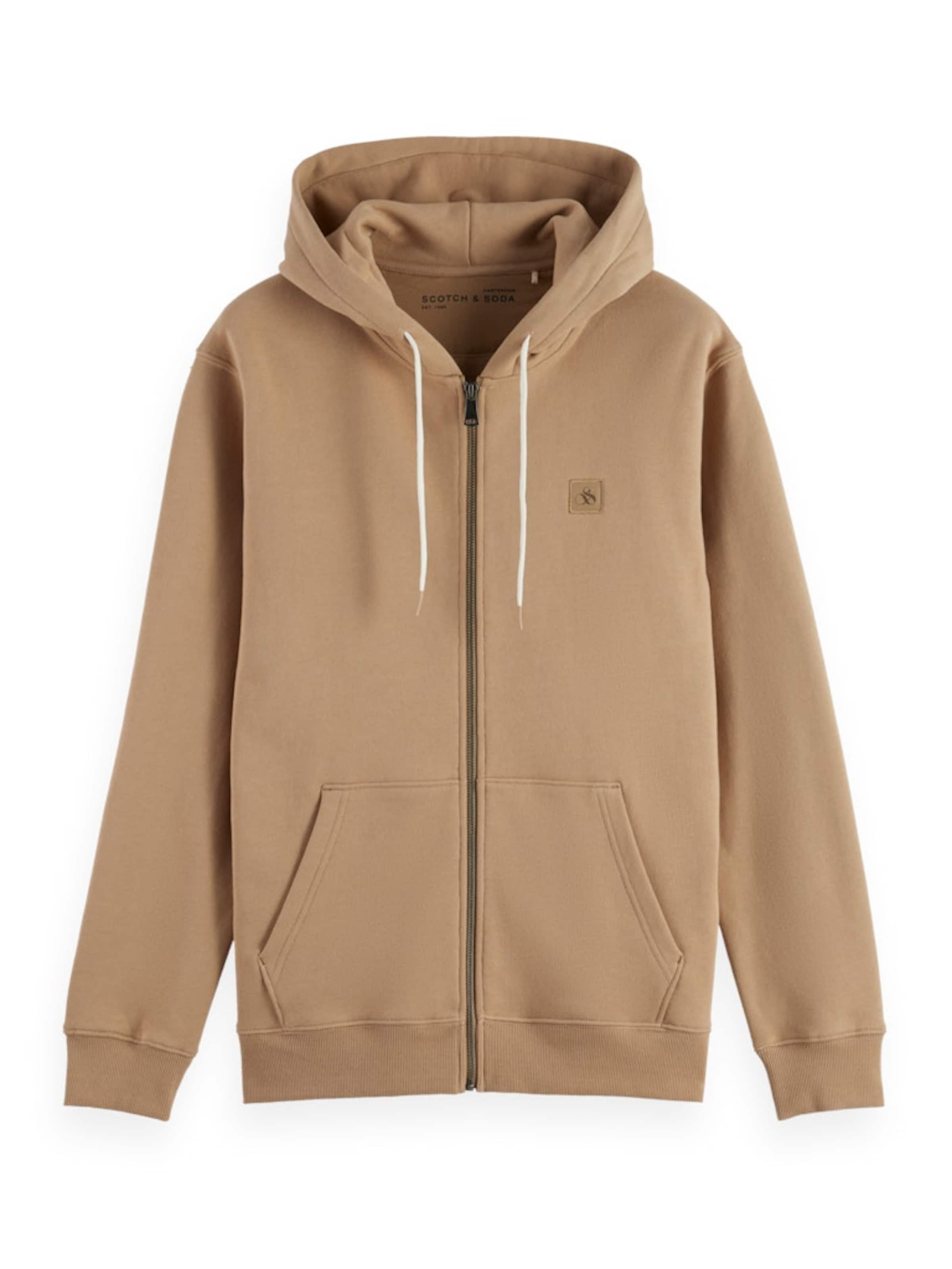 SCOTCH & SODA Veste de survêtement en sable, Vue avec produit