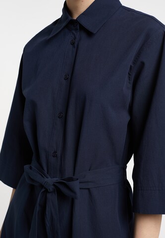 DreiMaster Klassik Shirt dress in Blue