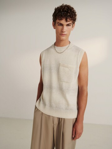 Guido Maria Kretschmer Men Pullover 'Gustav' in Beige: Vorderseite