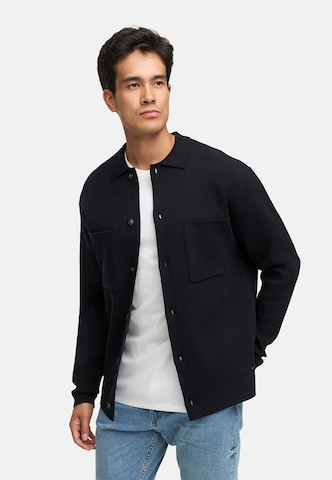 INDICODE JEANS Gebreid vest in Zwart