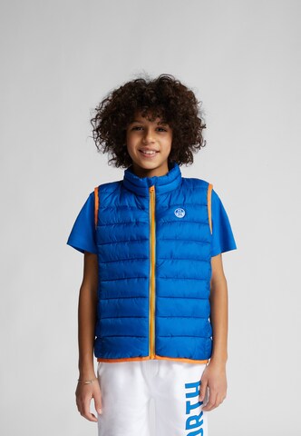 Gilet North Sails en bleu : devant