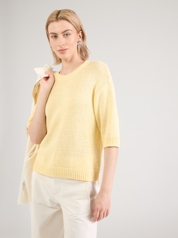 s.Oliver Пуловер в жълто: отпред