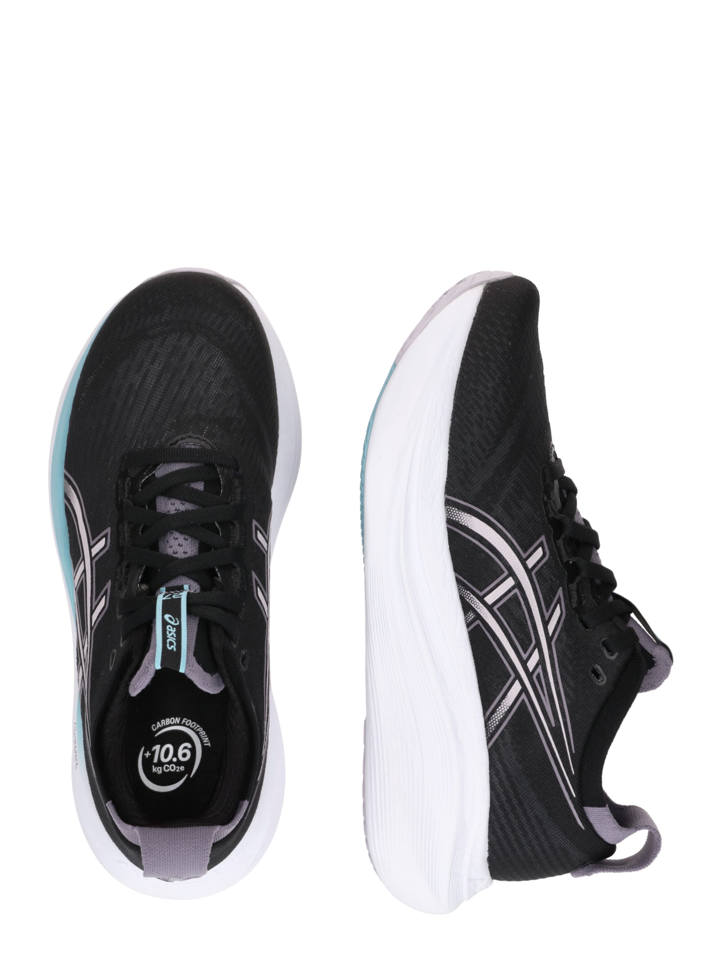 ASICS Παπούτσι για τρέξιμο 'GEL-NIMBUS 27' σε μαύρο
