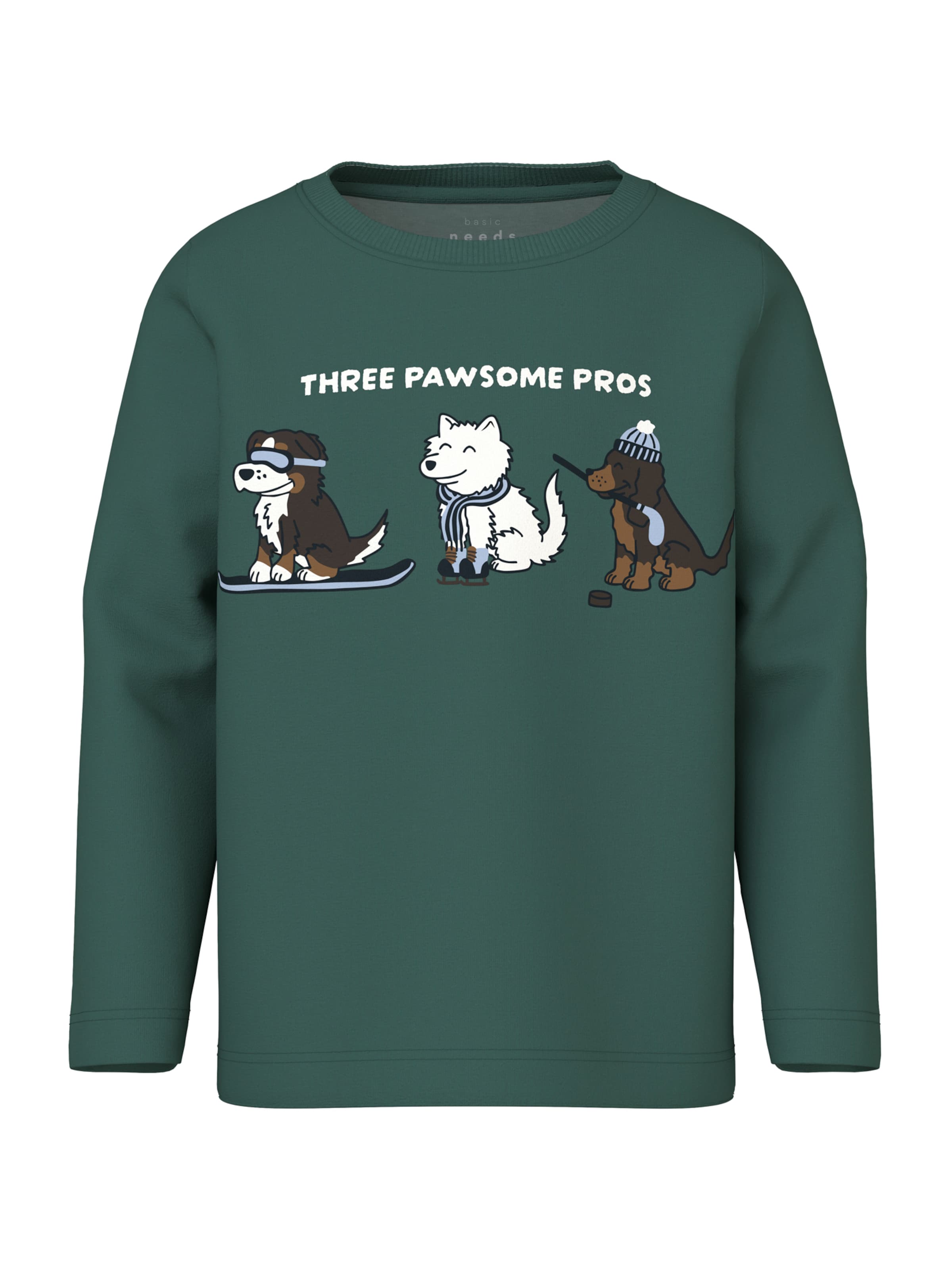 NAME IT Μπλουζάκι &#x27;NMMVUX&#x27; σε πράσινο: μπροστά