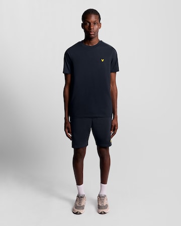 Lyle & Scott Regular Broek in Blauw