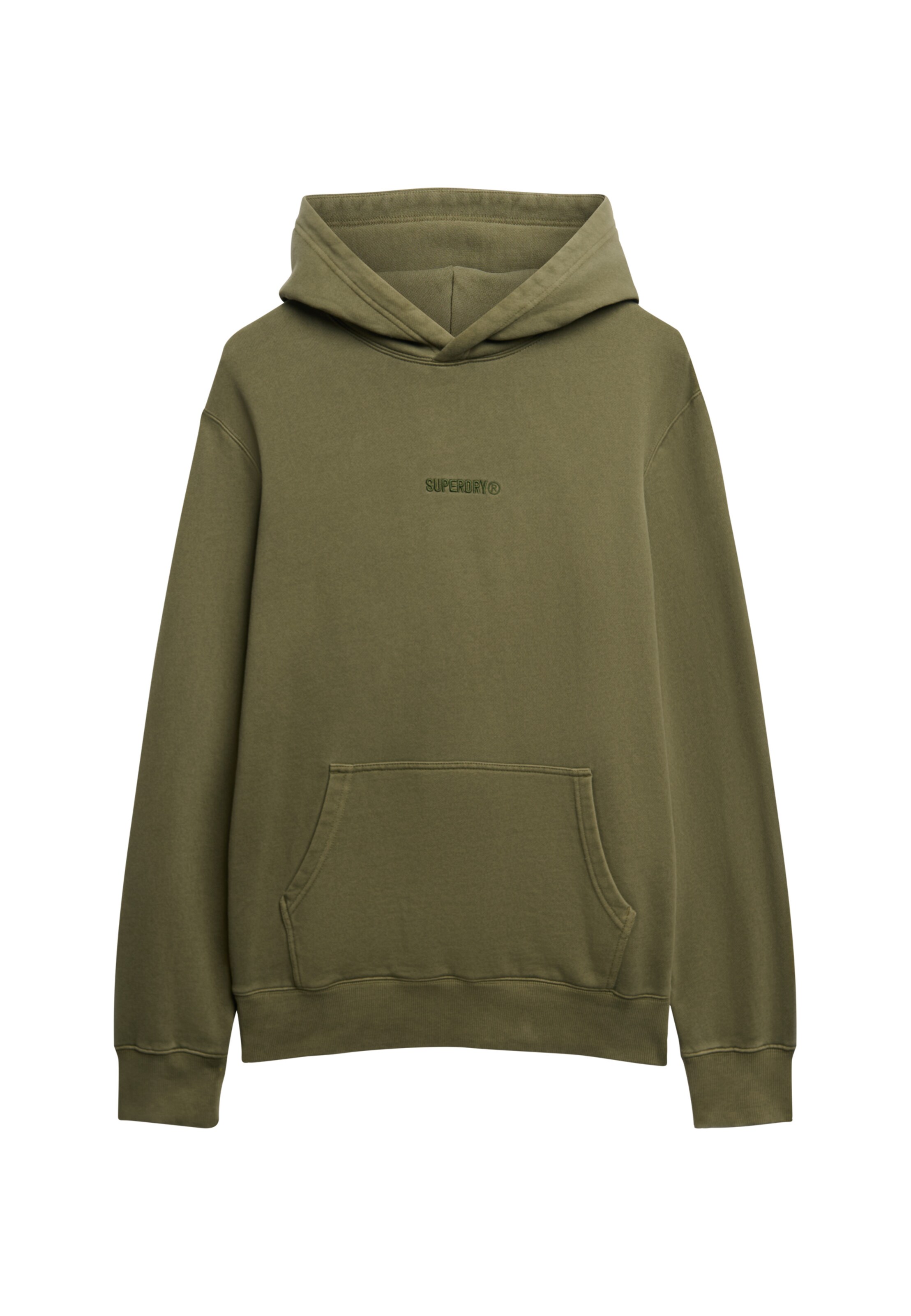 Sweat-shirt Superdry en vert : devant