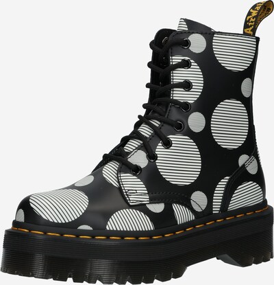 Dr. Martens Veterlaarzen 'Jadon' in de kleur Zwart / Wit, Productweergave