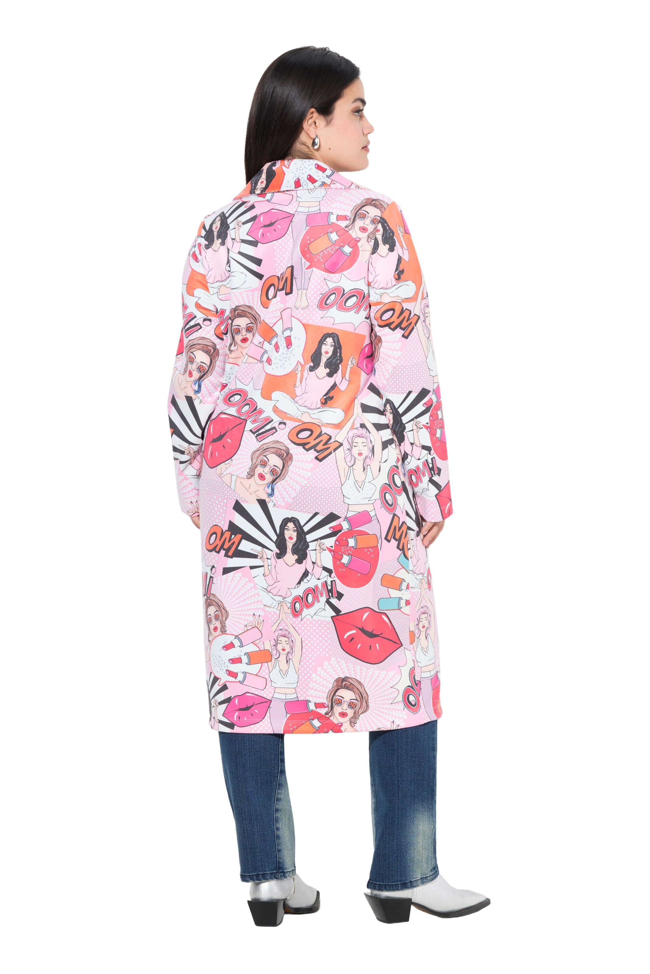 Angel of Style Tussenmantel in Roze